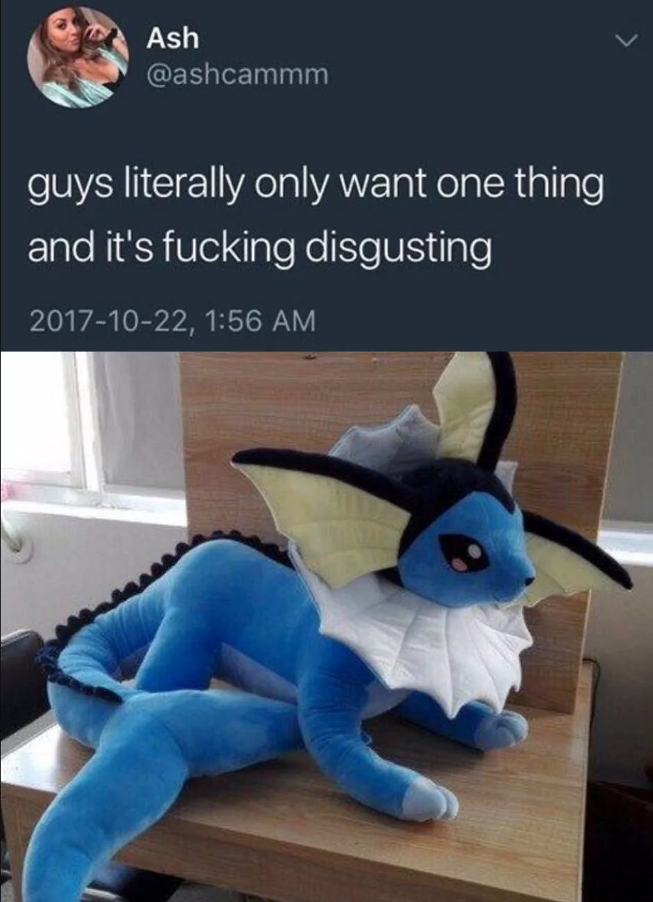 vaporeon meme