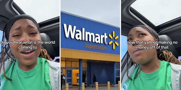 Walmart closes self-checkout, so shopper checks out at pharmacy