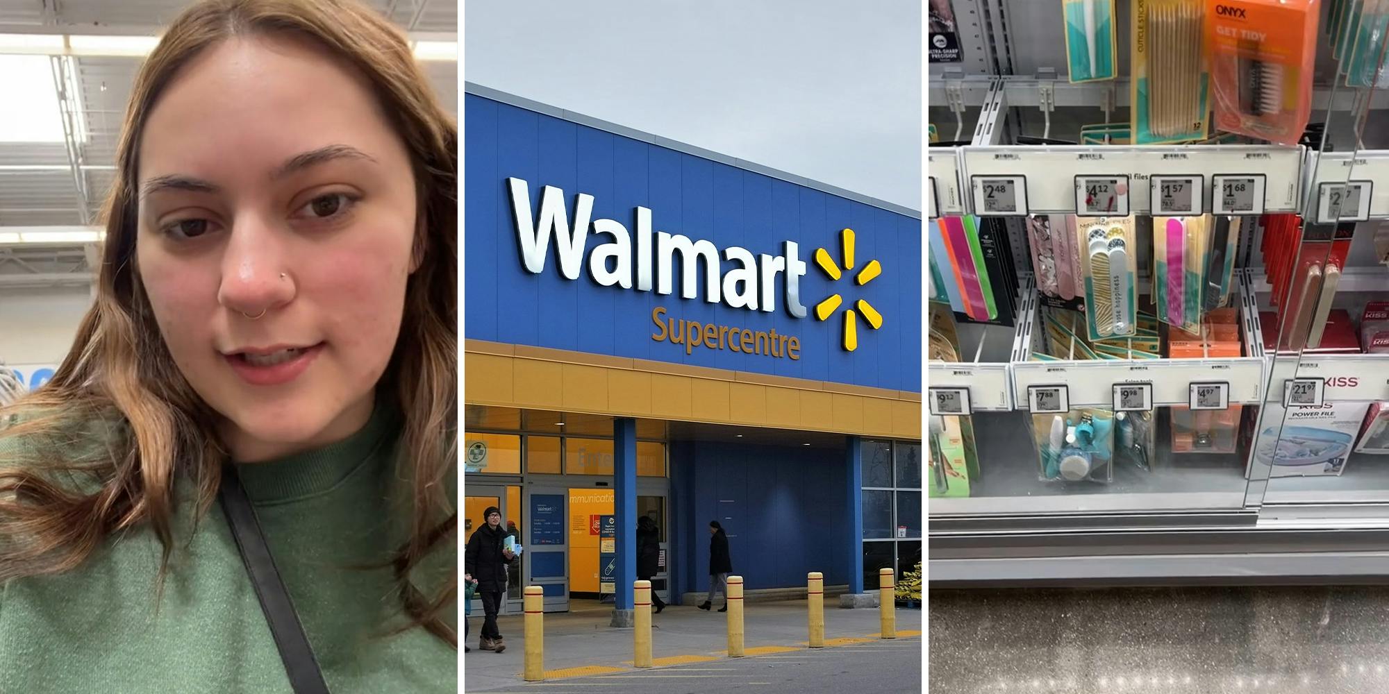 Walmart shopper calls out store for putting so many new items behind glass case—including items that are only $2