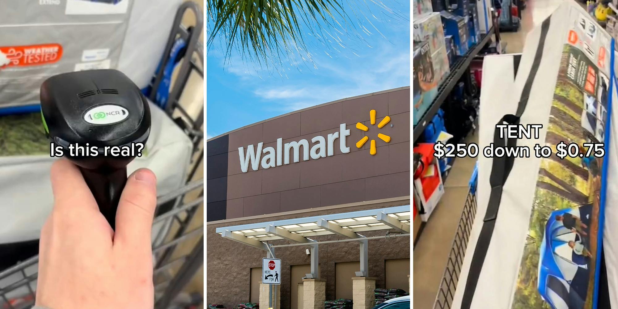 ‘Never trust the sticker’: Walmart shopper finds Ozark tent that is ringing up for 75 cents, can’t believe how much it cost before