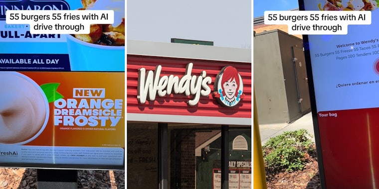 Man tries to order 55 burgers, 55 fries through Wendy’s AI drive-thru