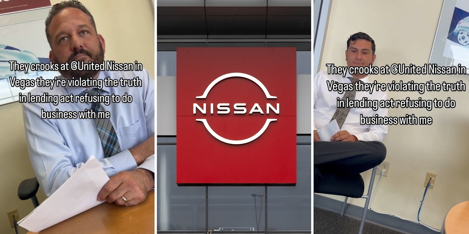 Nissan buyer catches dealership violating the lending act during sale