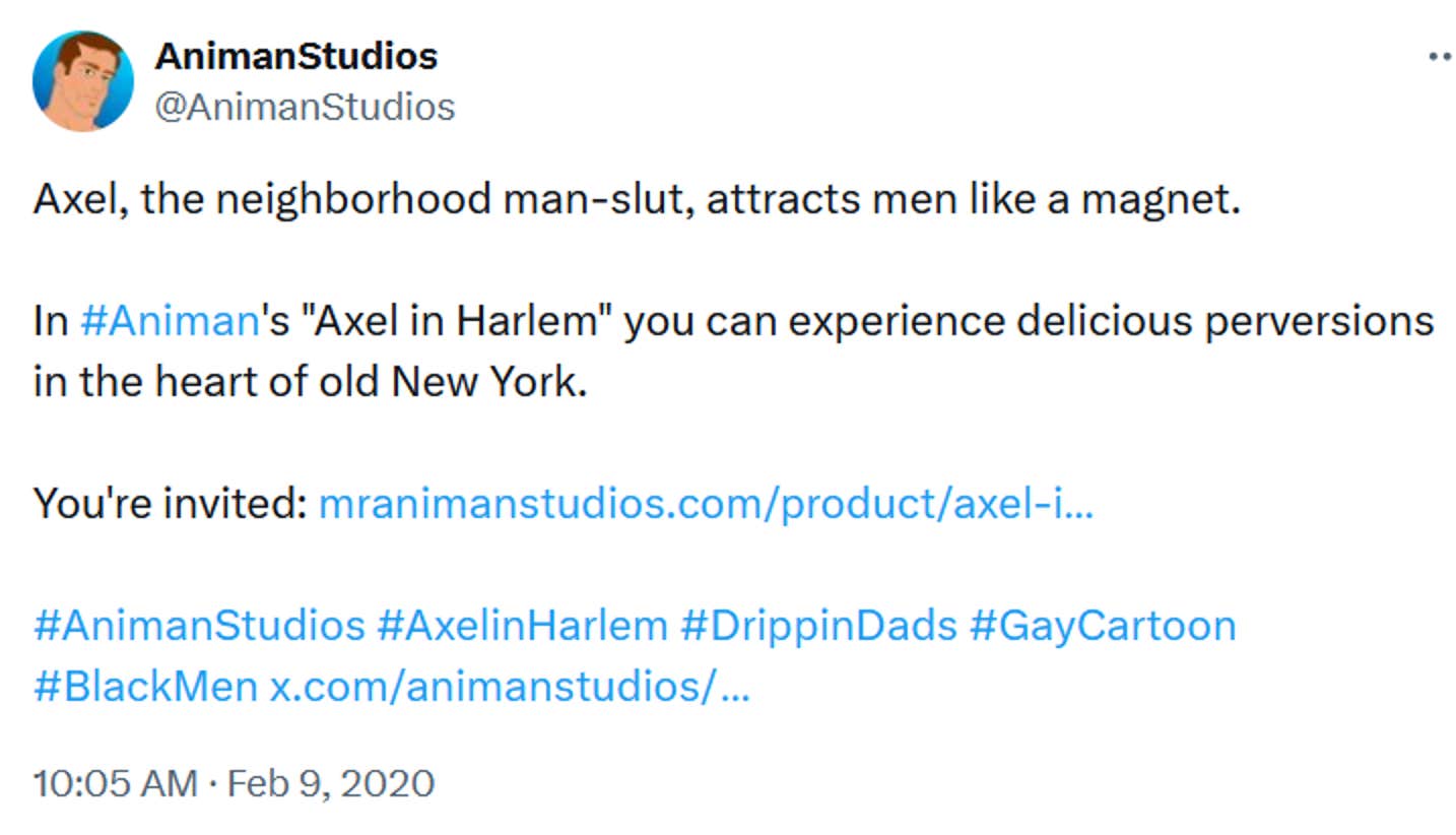 How Axel In Harlem Strolled Into Our Lives