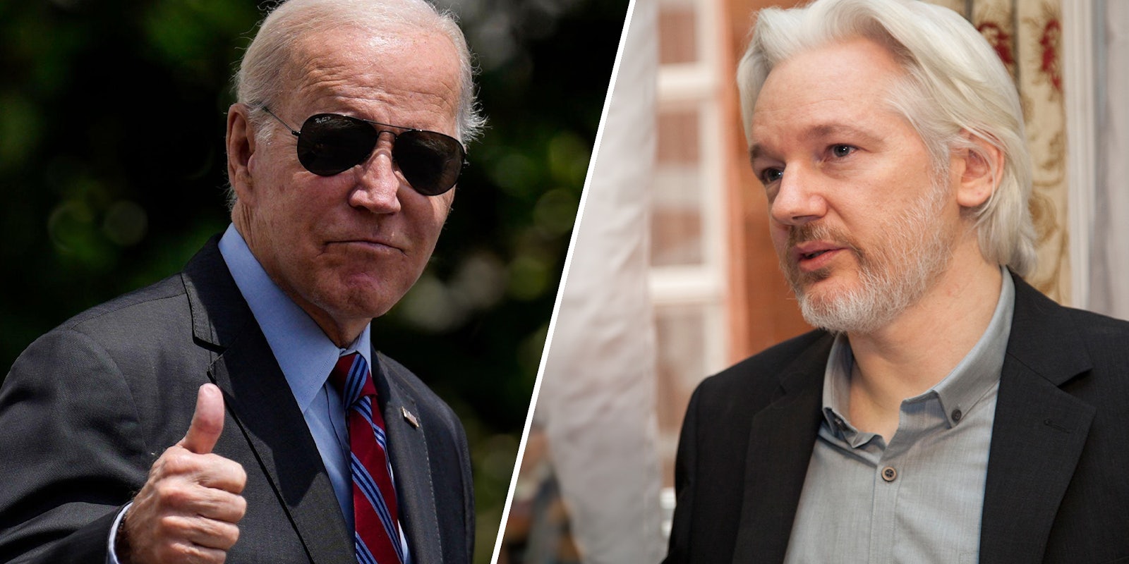 WikiLeaks' long-broken website spurs freakout that Biden got Assange to remove DNC emails in plea