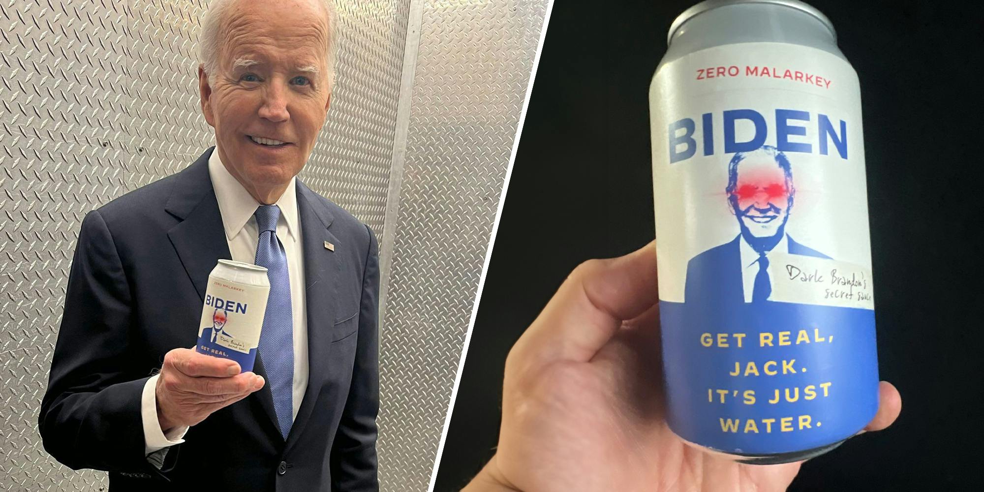 ‘Delete this now’: Biden’s joke about drinking performance-enhancing water before the debate utterly backfired