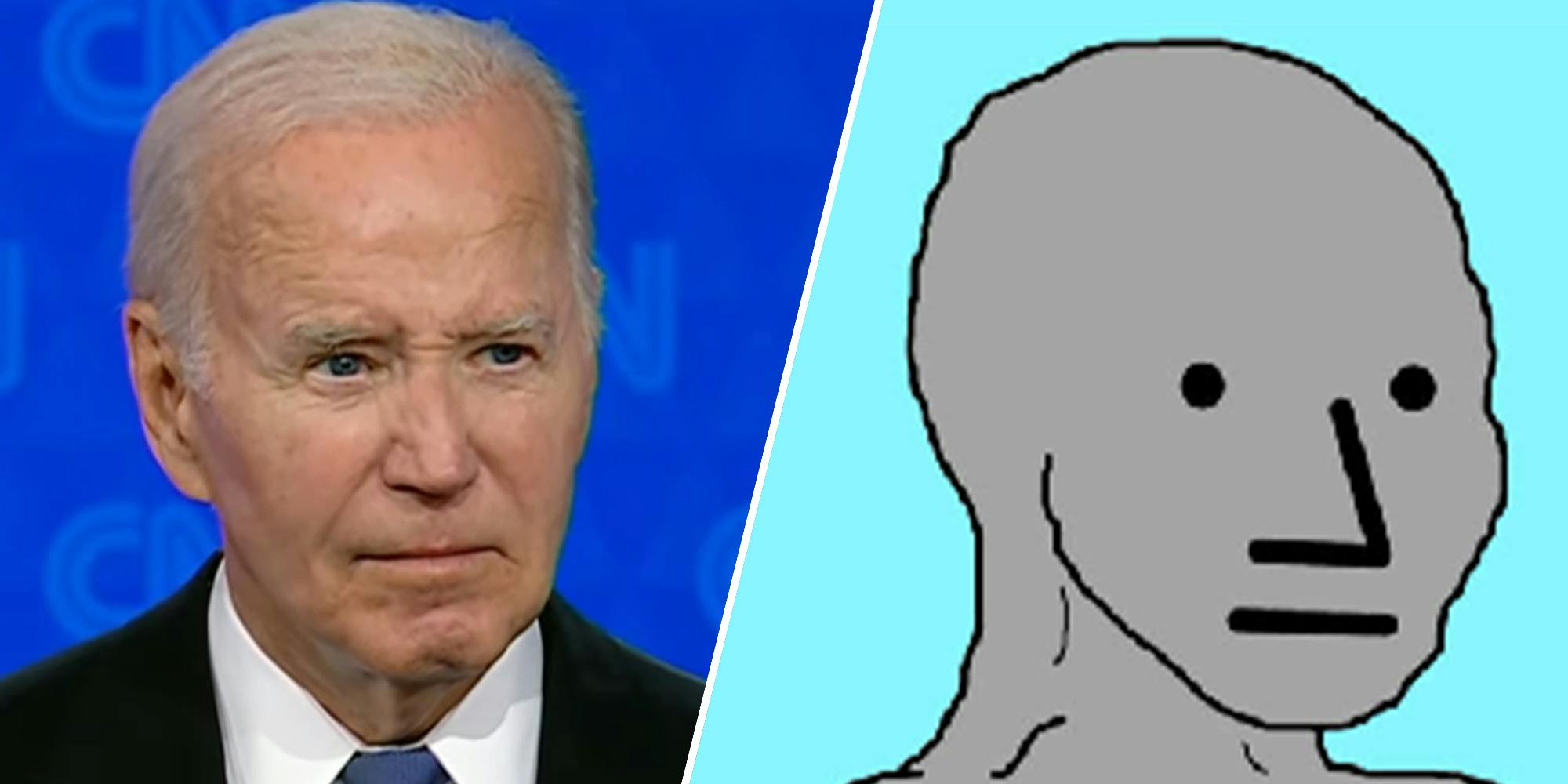 ‘It’s actually so over:’ The face that became the Joe Biden debate meme