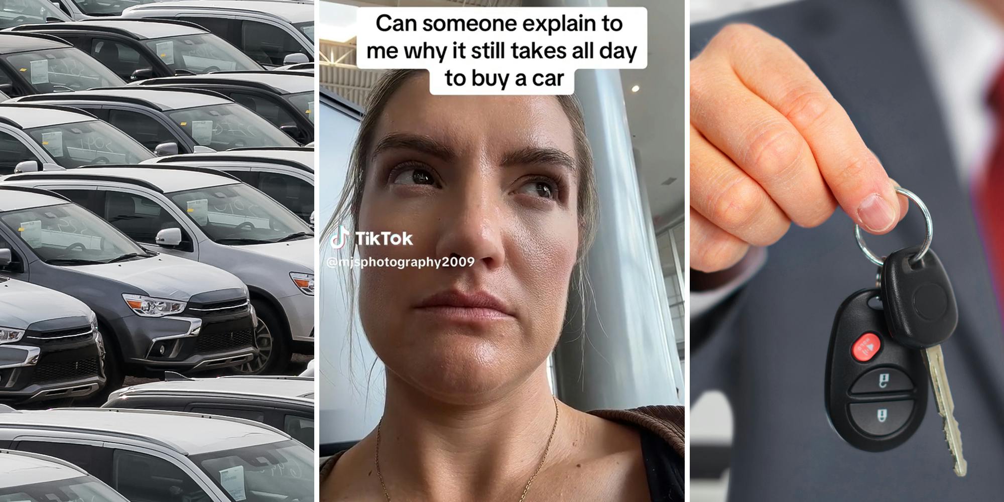 ‘I go at closing. They work faster’: Woman wonders how not to have buying a car take ‘all day’