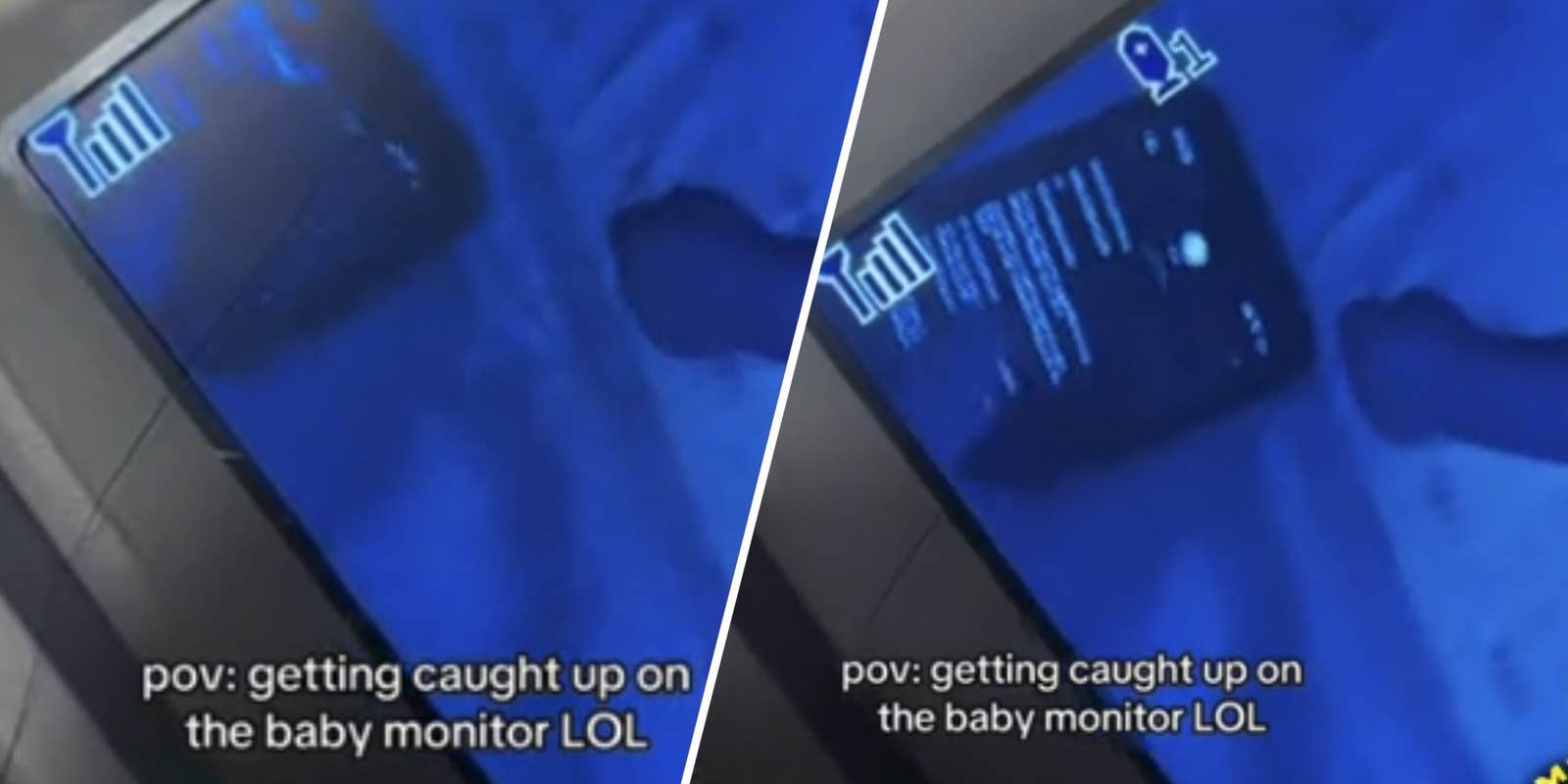 Was This Man Caught Cheating On the Baby Monitor?
