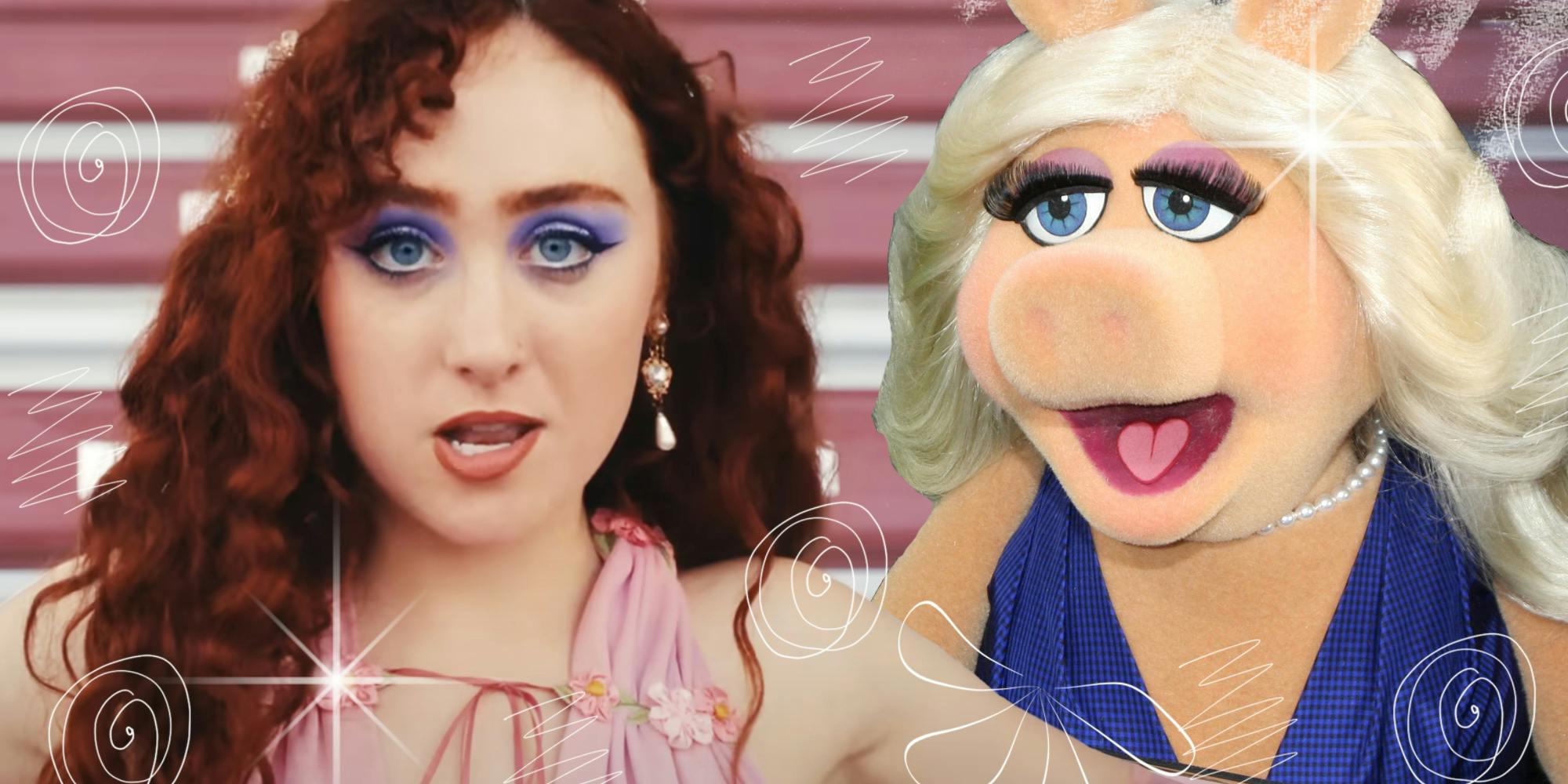 Chappell Roan and Miss Piggy