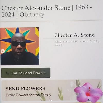 chester stone obituary