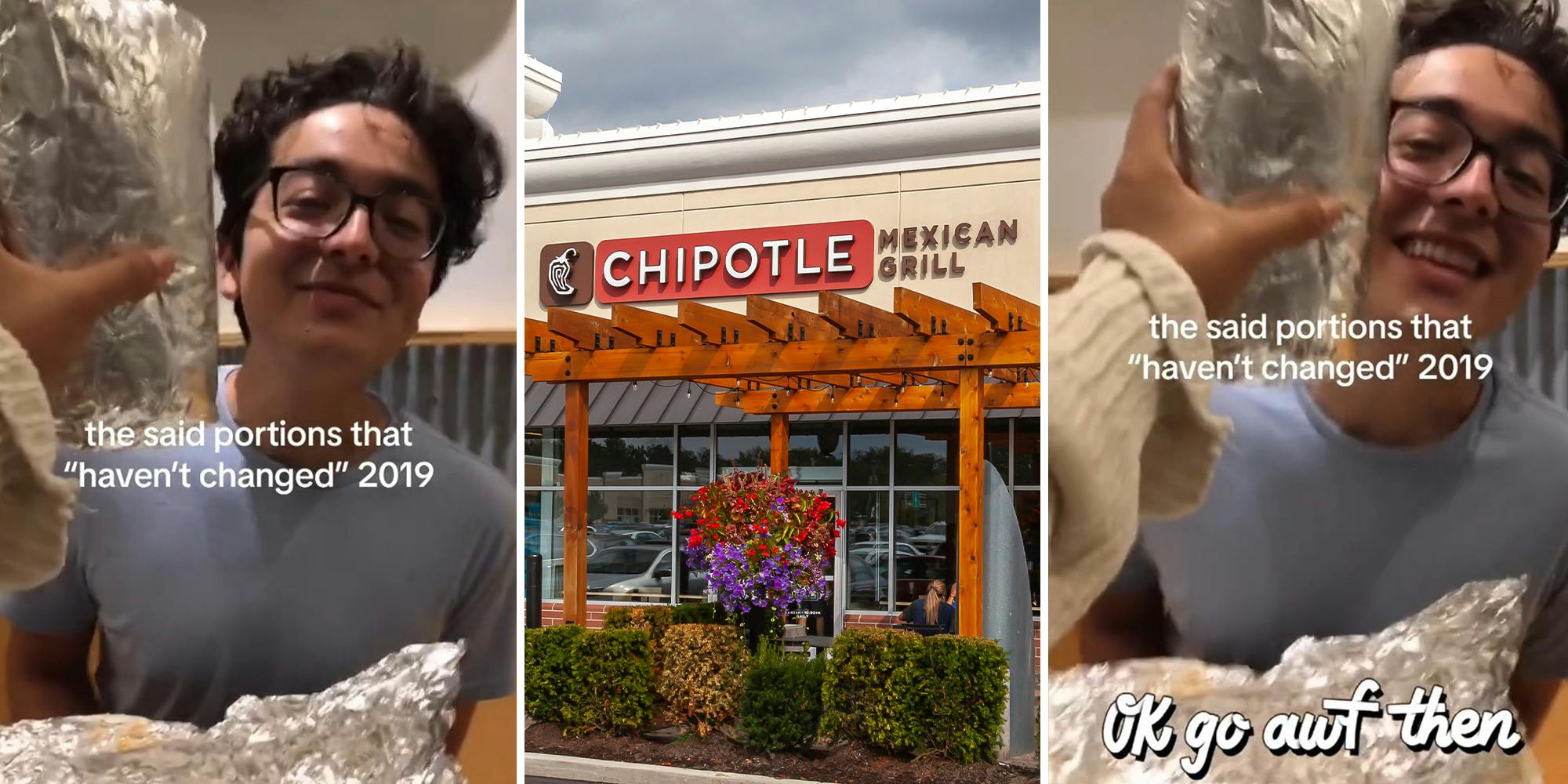 Chipotle Customers Shocked At Size of Burritos In 2019