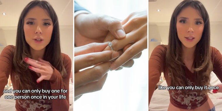 Woman finds out boyfriend is cheating after he tries to buy her a Darry Ring