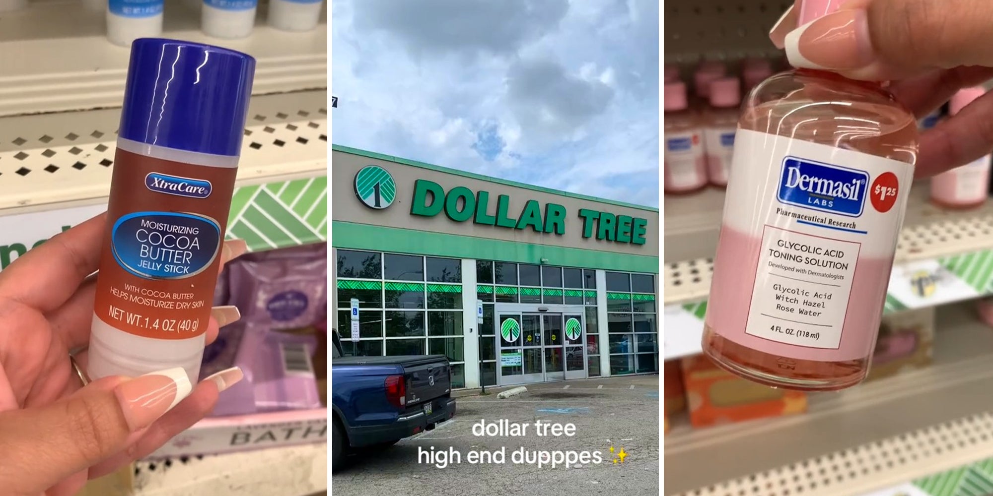 Dollar Tree shopper finds dupes