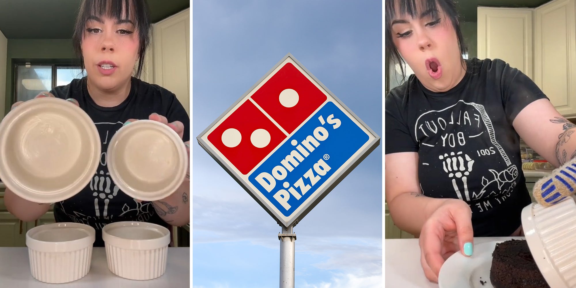 Domino’s worker shares how to make the Lava Cake at home