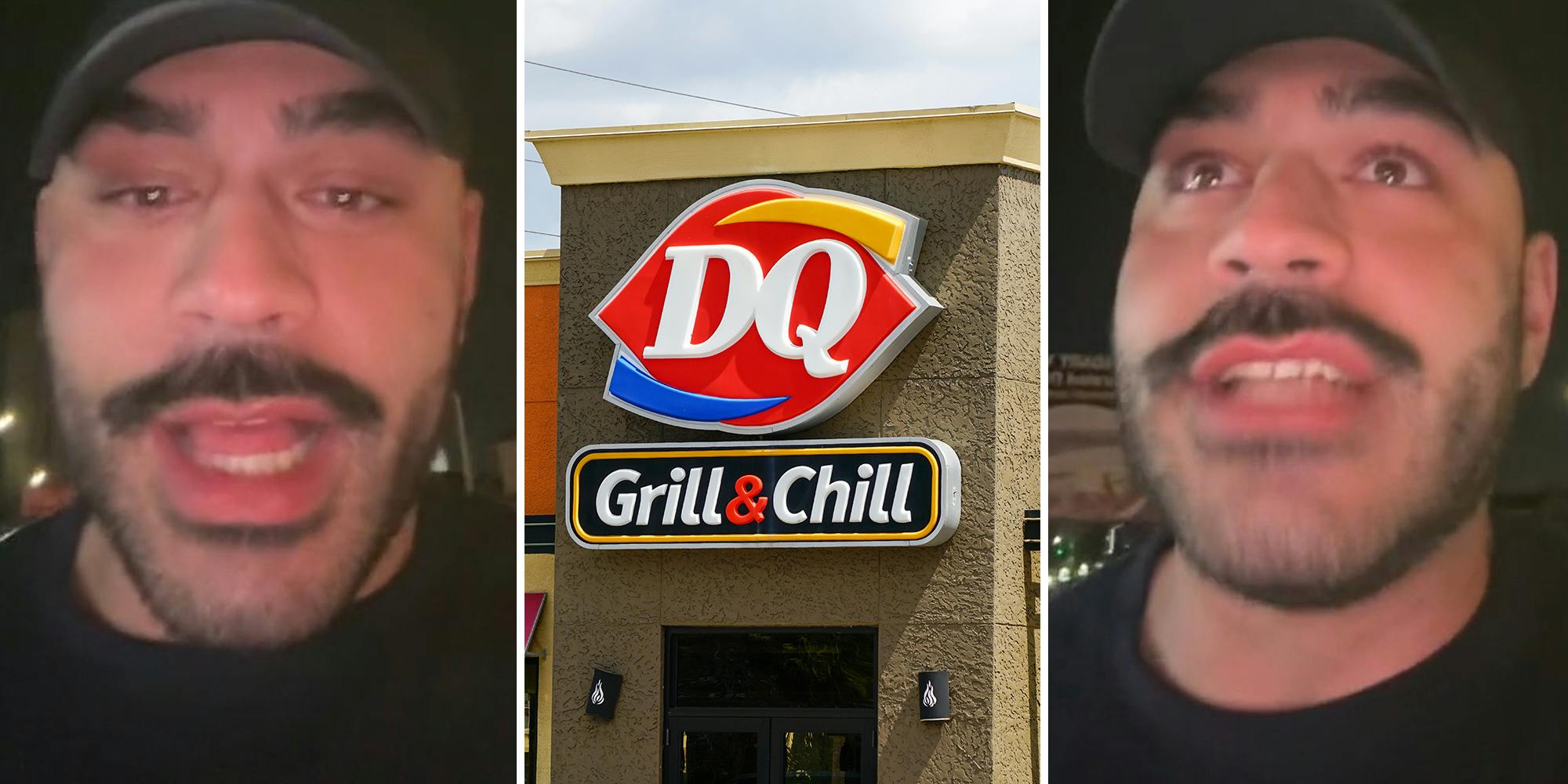 Customer questions whether Dairy Queen serves real ice cream after recent visit