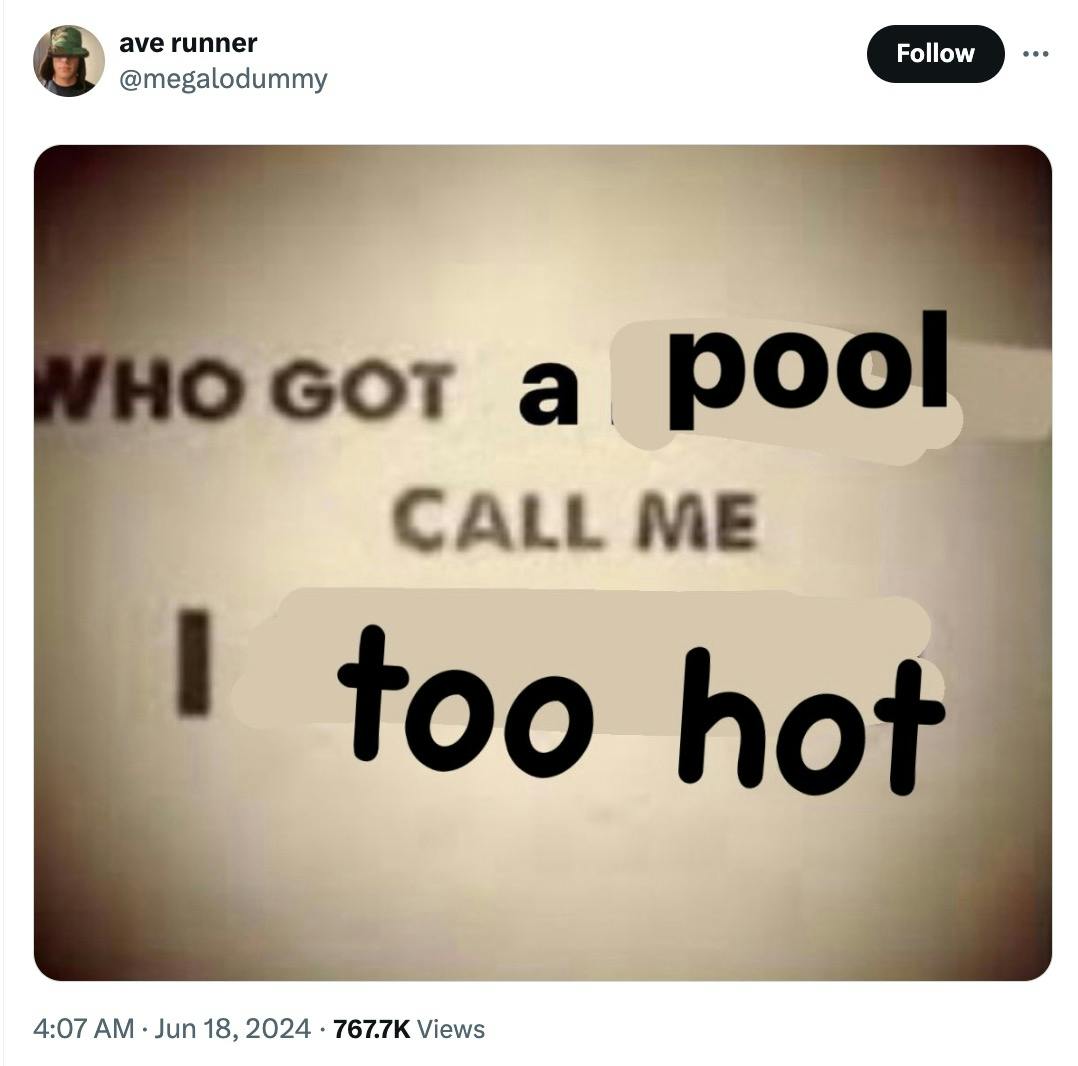 hot outside meme