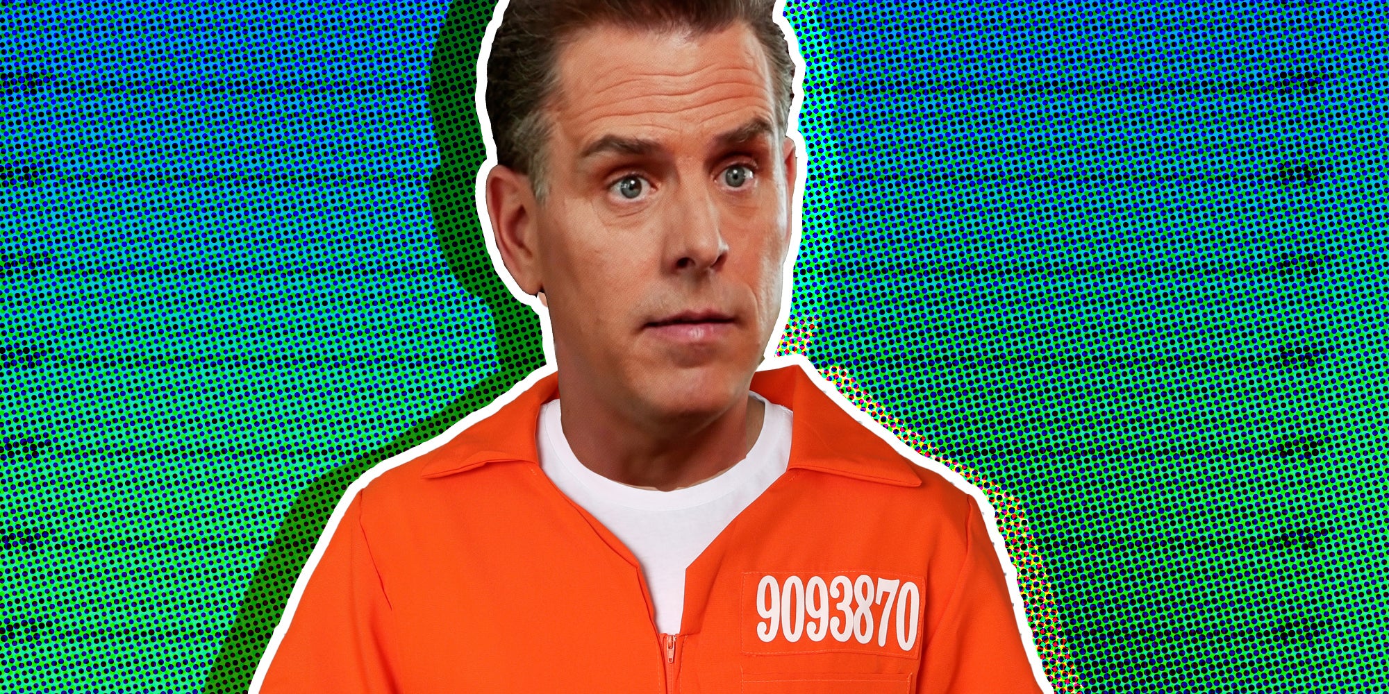Hunter Biden in prison uniform