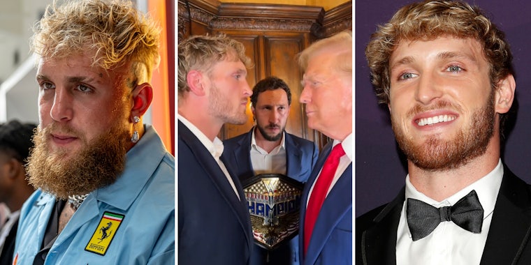 Jake Paul goes on Fox News to talk politics, promote body spray, while Logan Paul faces off with Donald Trump ahead of podcast