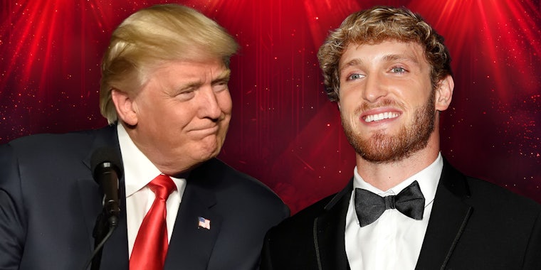 Trump's appearance on Logan Paul's podcast revives height question