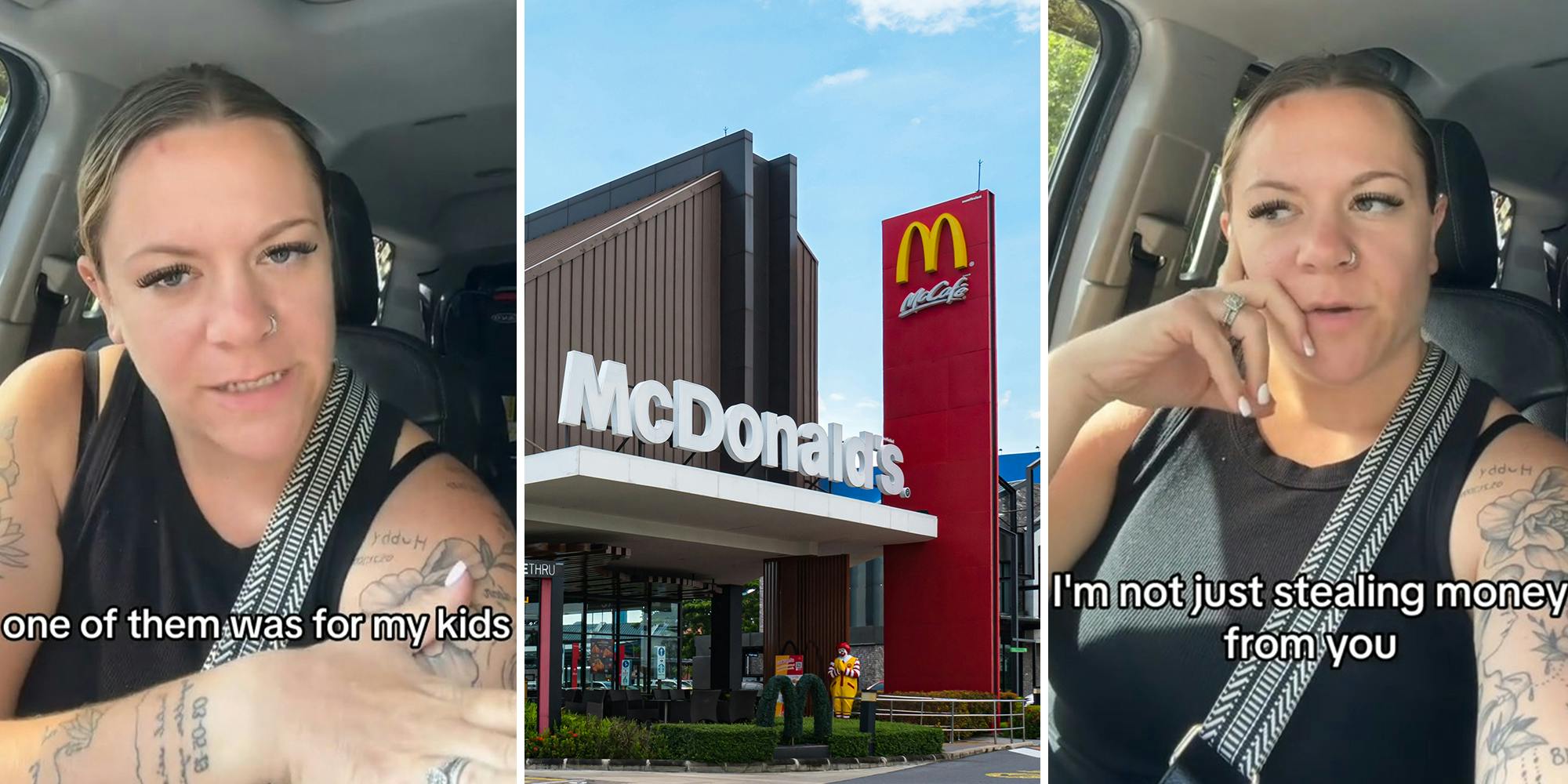 McDonald’s customer says she caught worker adding donation to her order after she said ‘no’