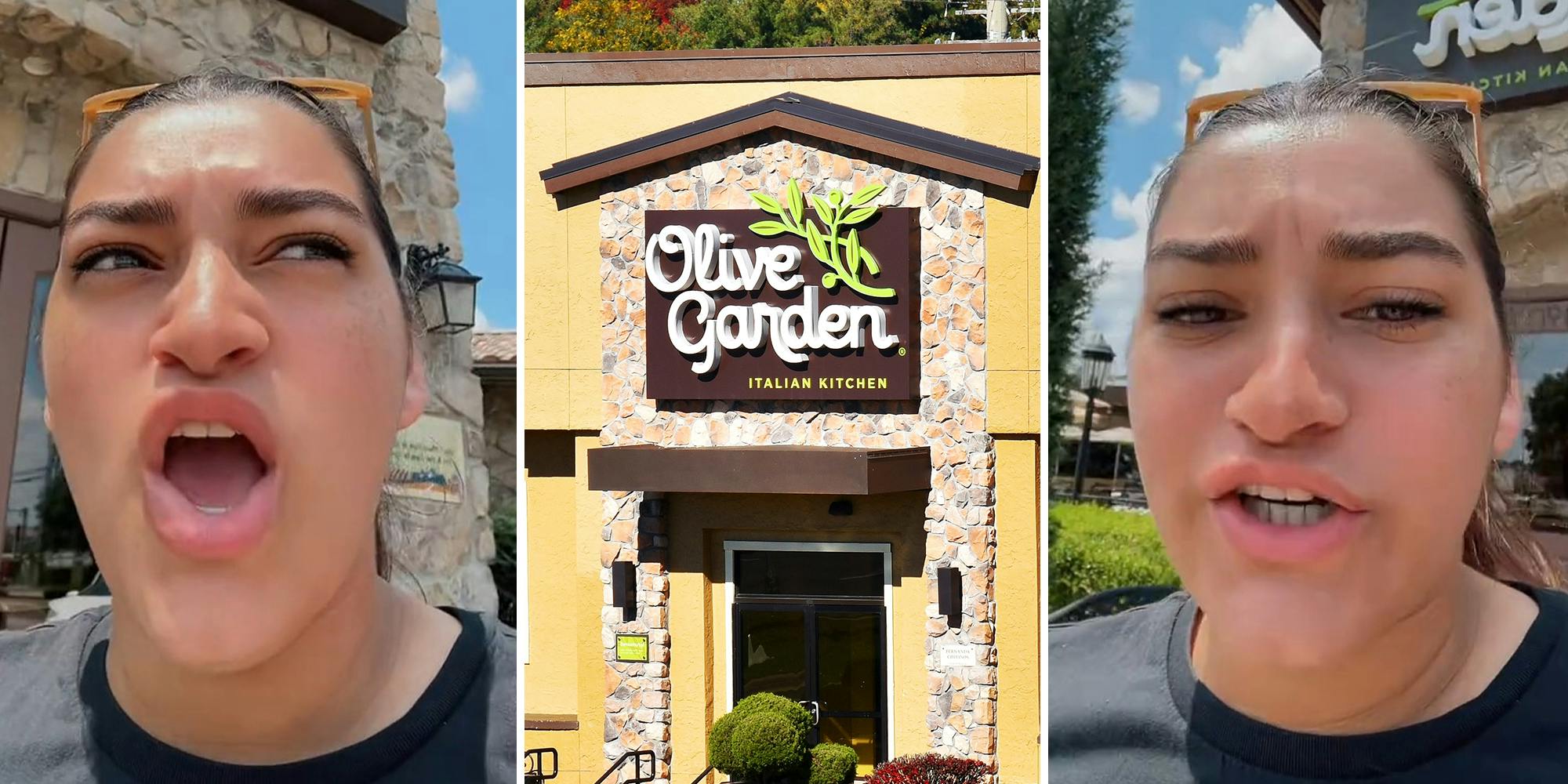 Customer says Olive Garden manager retaliated against her because she used to work there