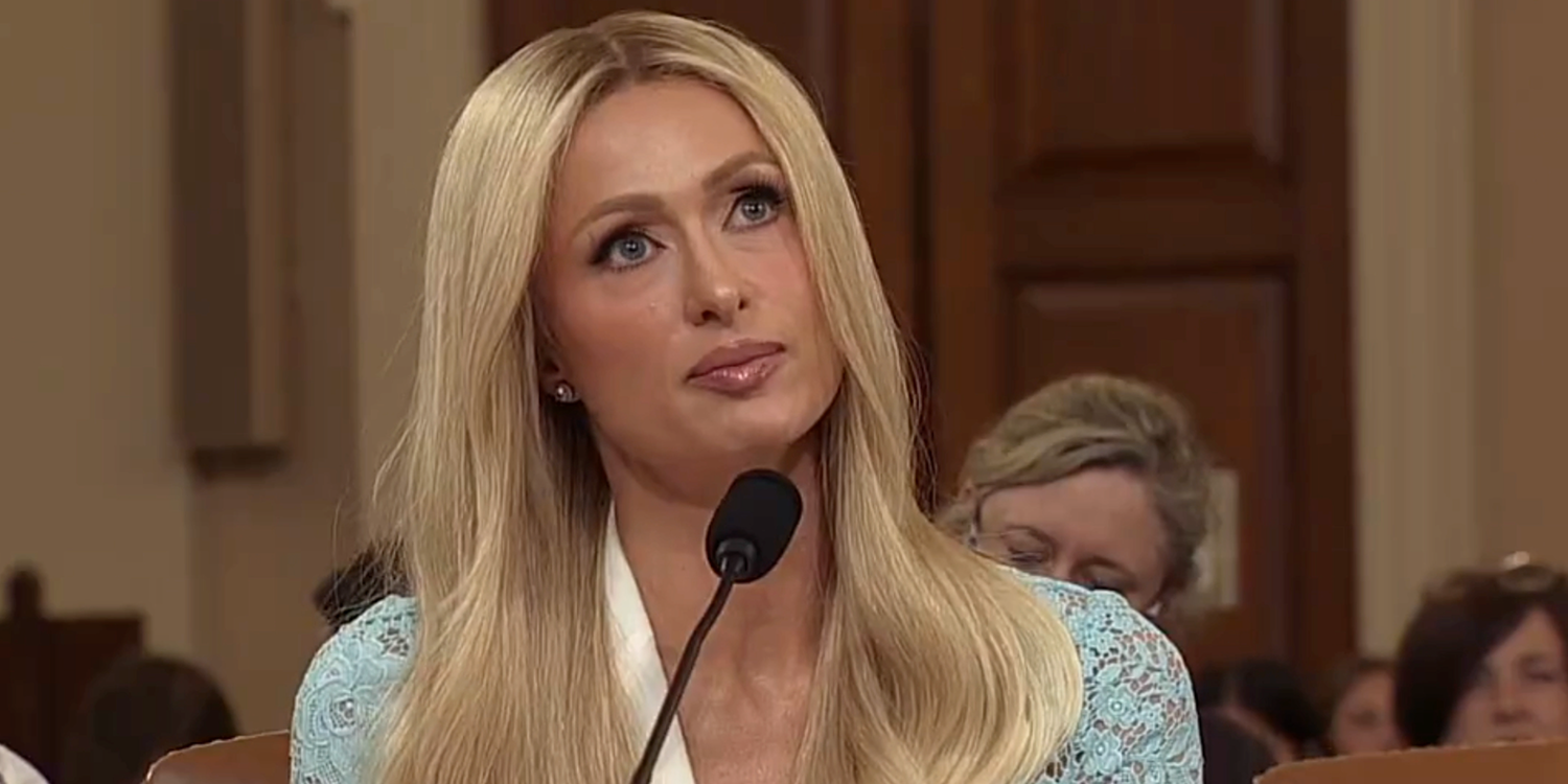 paris hilton speaks to congress
