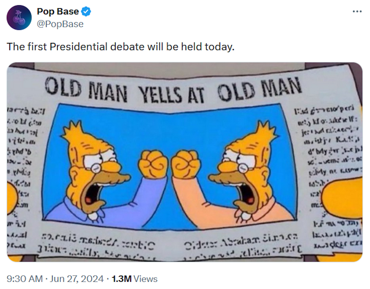 2024 Presidential Debate Memes