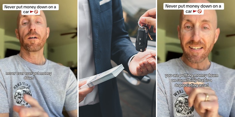 Expert reveals why you should never make a down payment when you buy a car