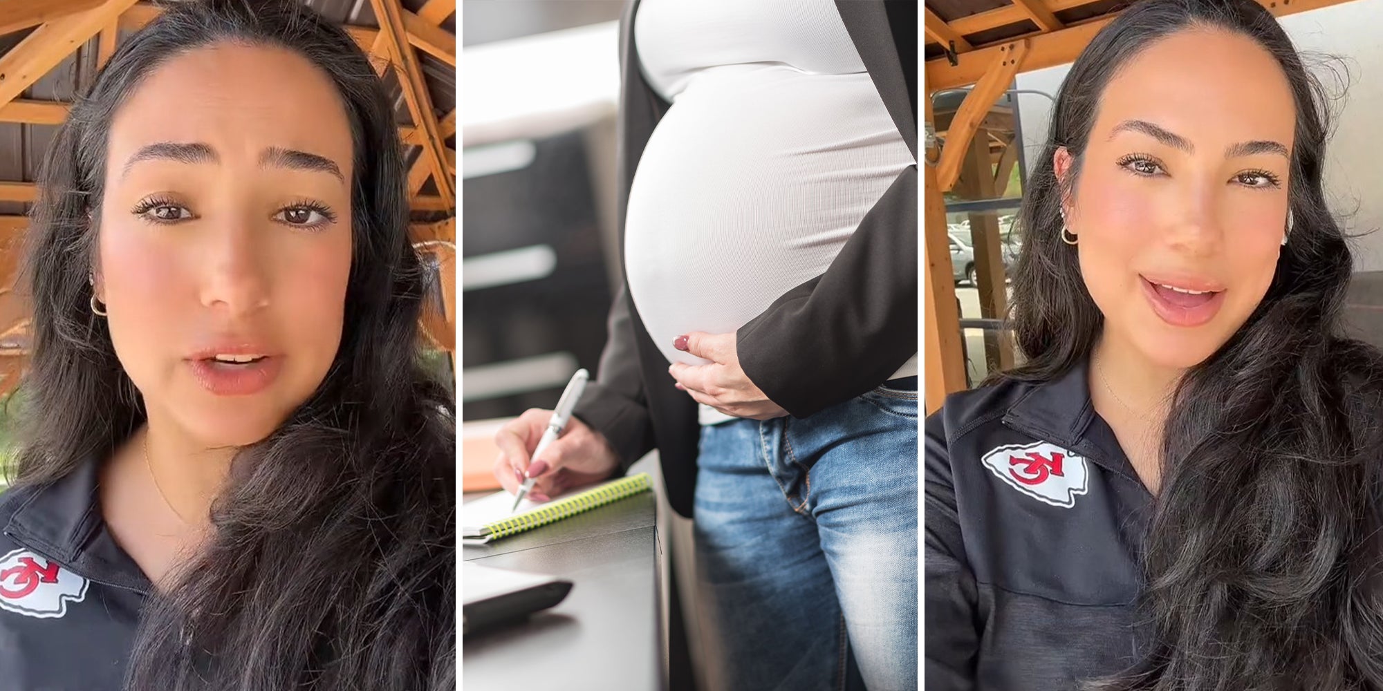 Pregnant woman at male-dominated company says her access to close parking was taken away