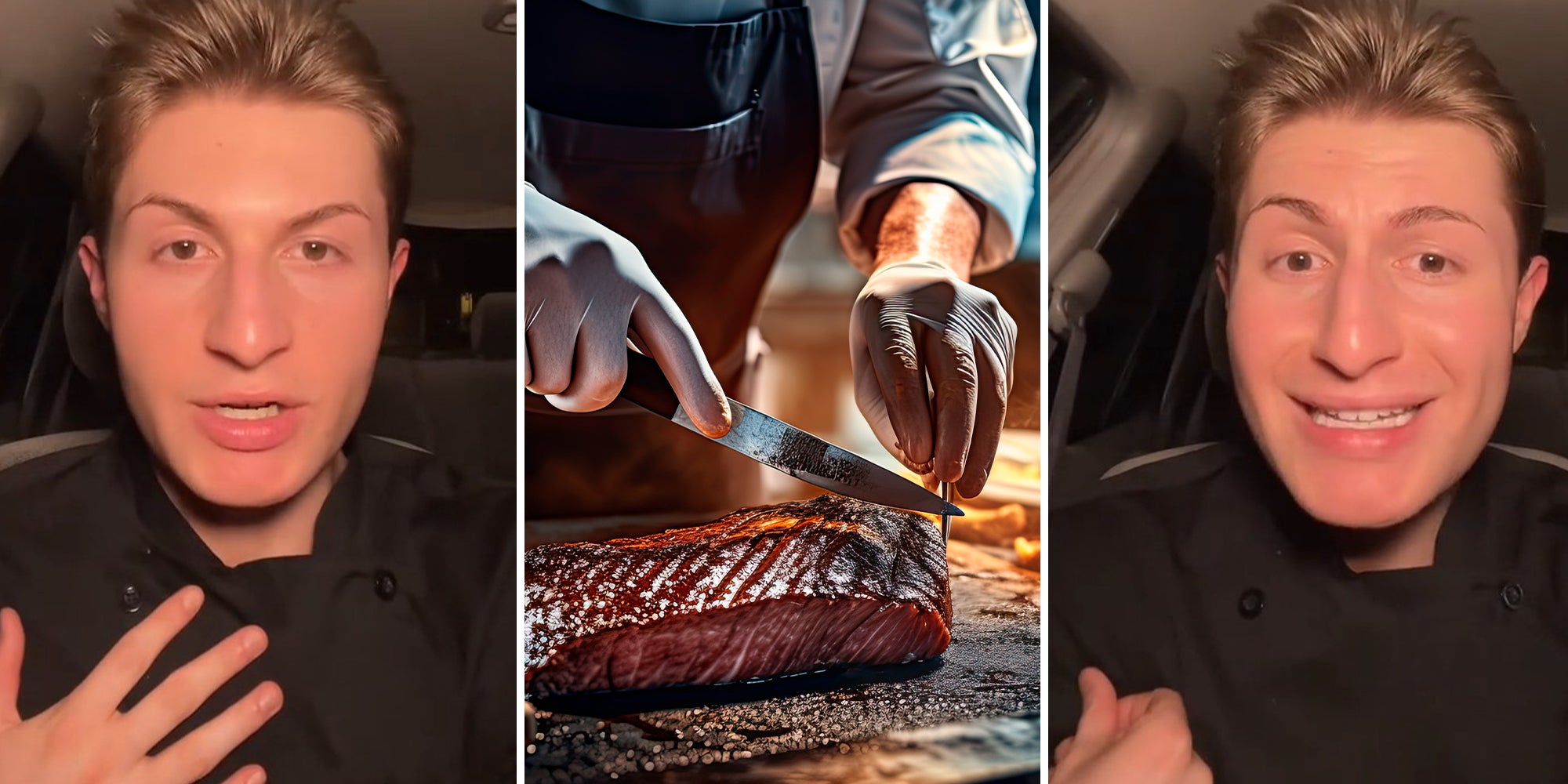 Steakhouse worker says employees are not allowed to use the parking lot