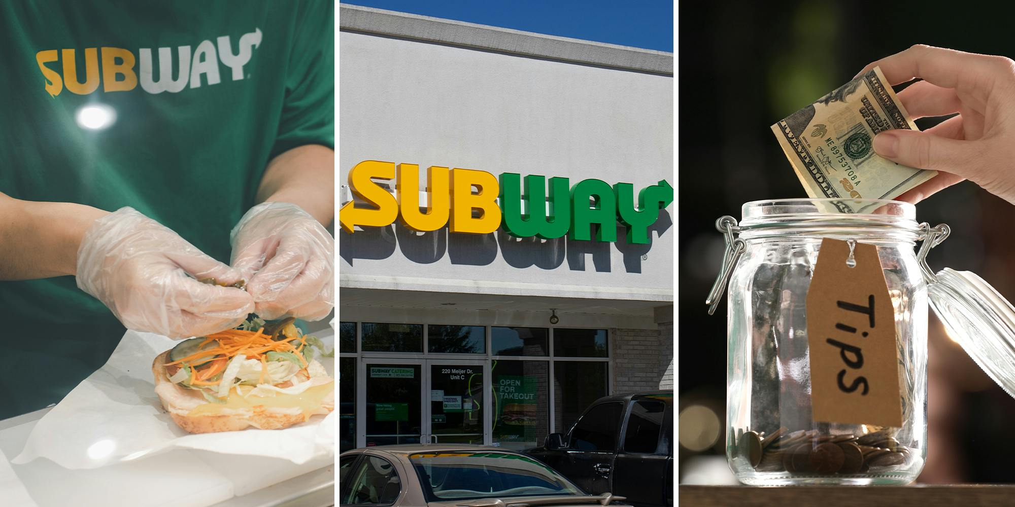 Subway customer says worker gave him attitude for not tipping on $3 bottle of Dasani