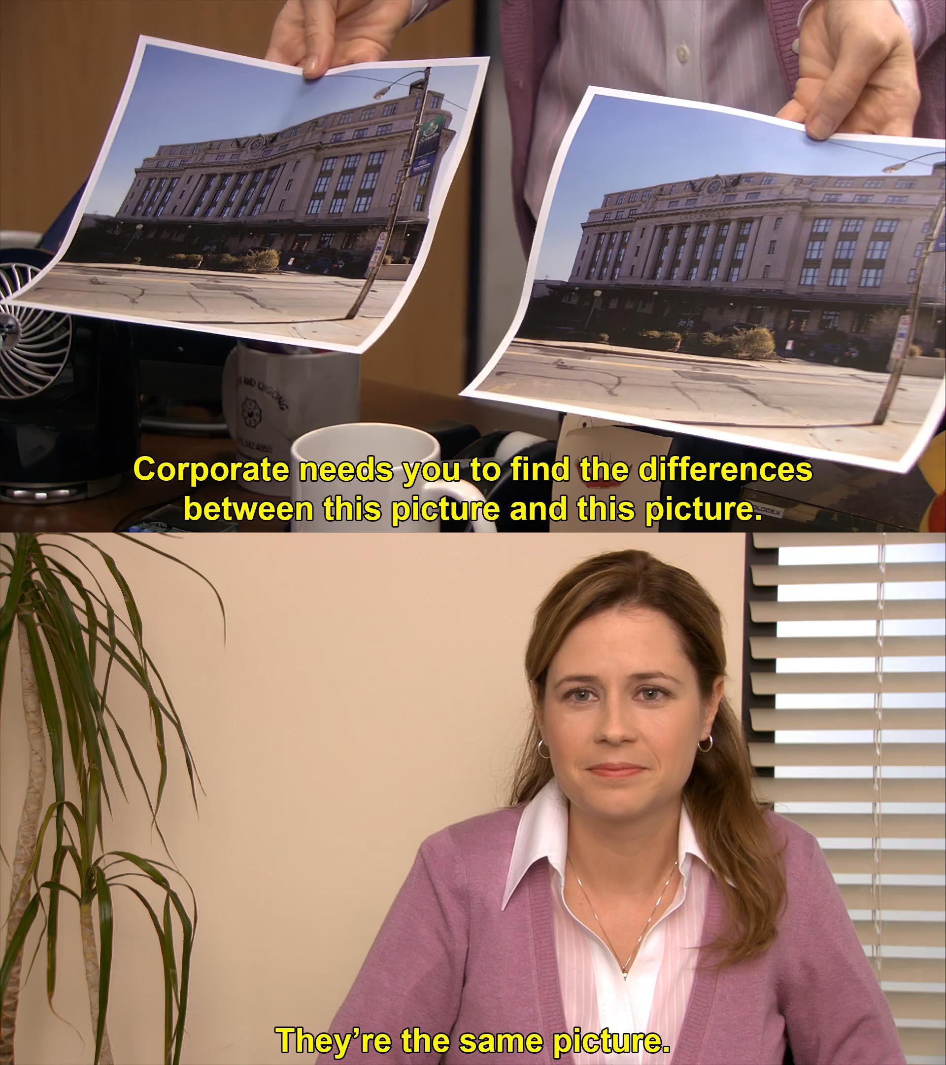 They're The Same Picture: A Favorite 'the Office' Meme