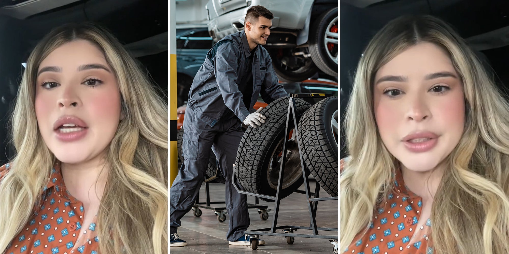 Customer asks tire mechanic for integral part he forgot. She can’t believe his response