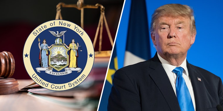 NY court Facebook page trolled with people claiming to have had a cousin on Trump's jury