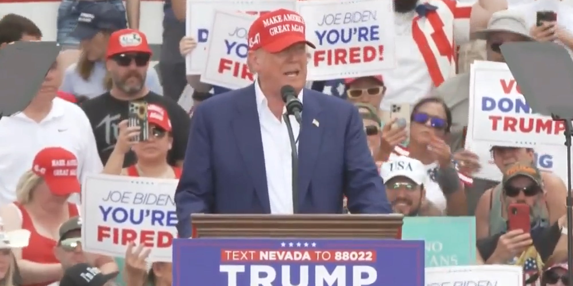 Trump dubbed 'Orange Jim Jones' after joking about supporter choosing 'suicide before Biden'