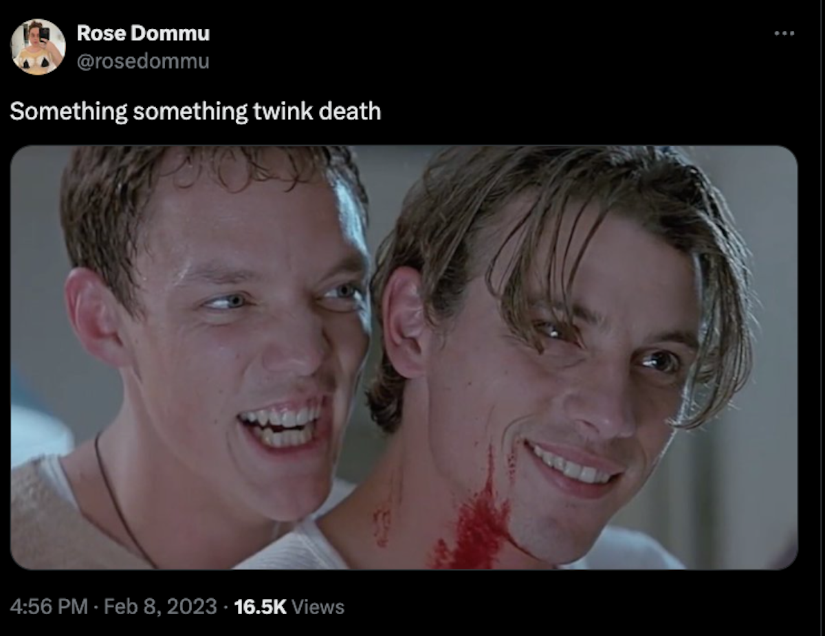 Twink Death Is A Terrifying Thing