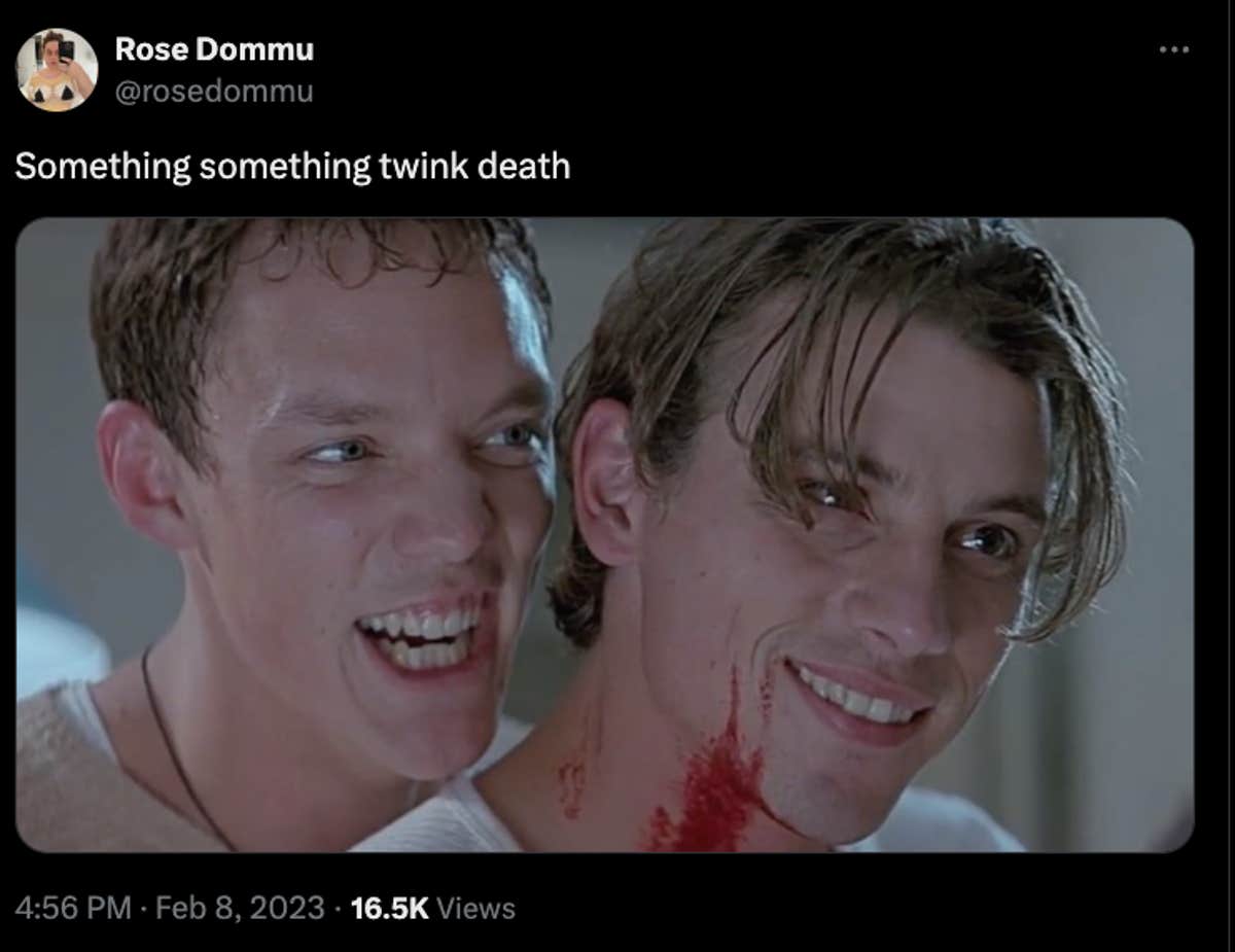 Twink Death Is A Terrifying Thing
