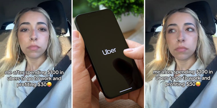 Woman realizes she only makes $30 a day after Uber costs