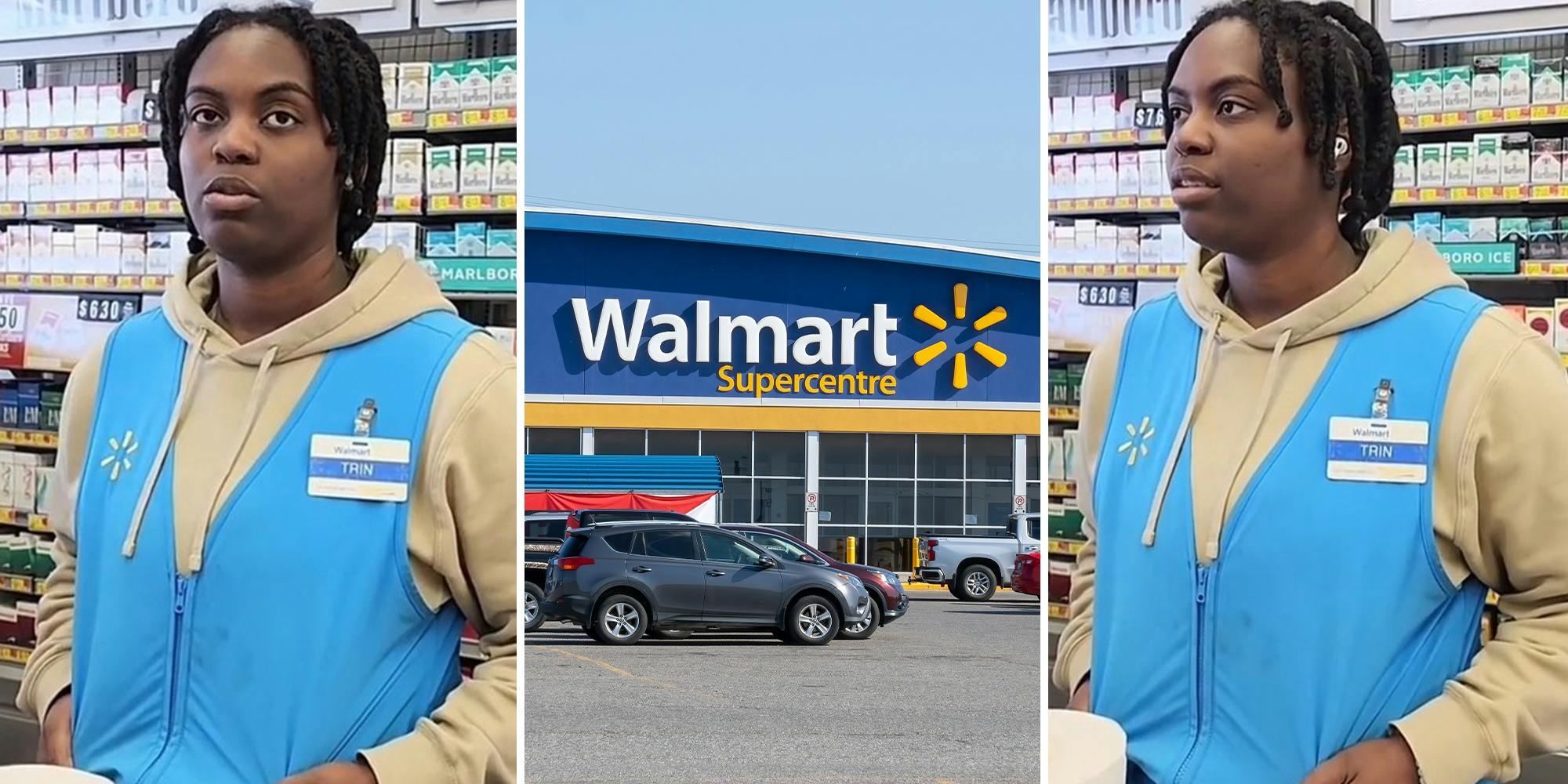 Walmart worker refuses to count change