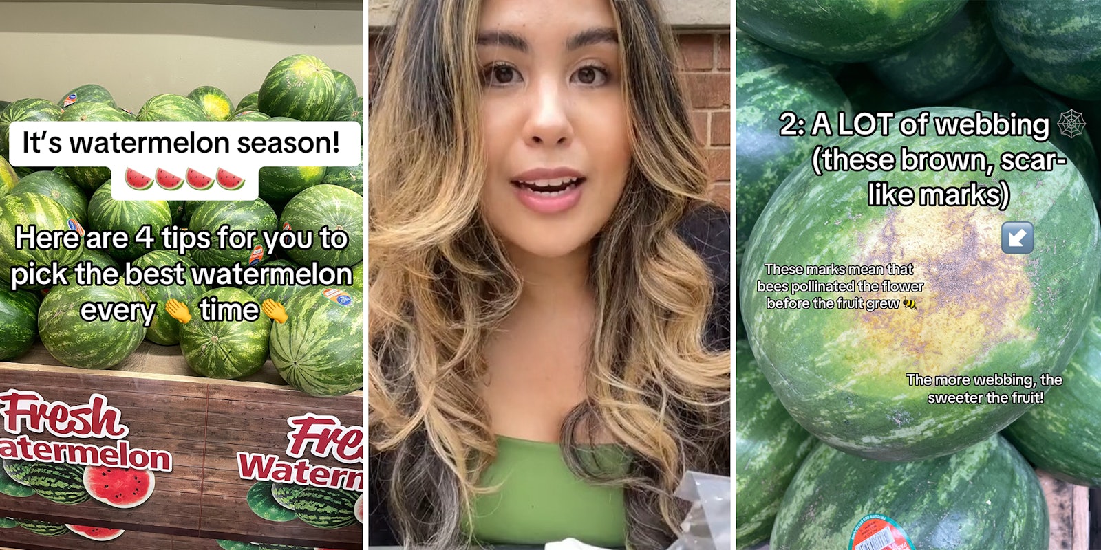 Grocery shopper shares 5 tips to picking the best watermelon