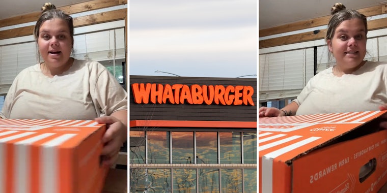 parent buying Whataburger Big Box to feed family of 9