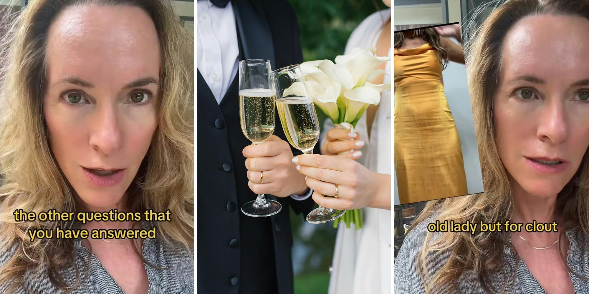 Mother of bride dumps wine on guest’s dress after thinking it’s white. She made a huge mistake