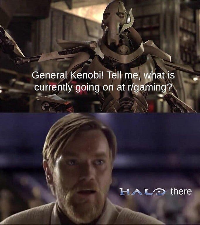 Hello there Reddit Halo meme by LionelHatzz