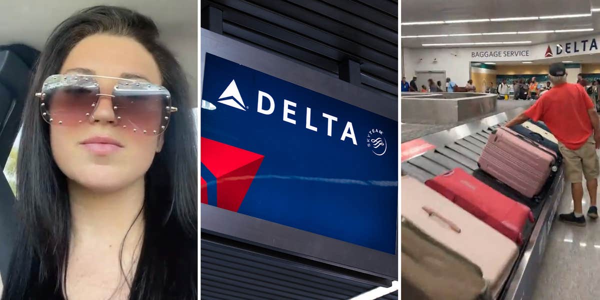 Delta Air Lines customer says she was stuck at airport for 2 days without her bags