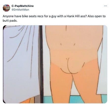 Hank Hill Butt meme