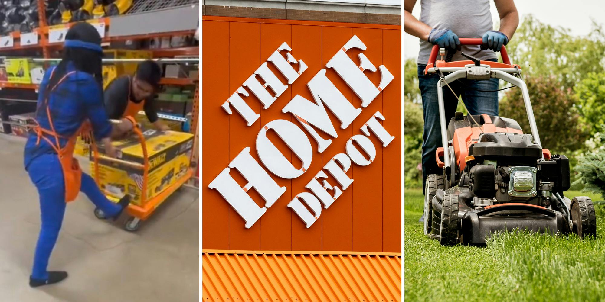 Man says $700 lawnmowers are on ‘hidden clearance’ at Home Depot for just $67