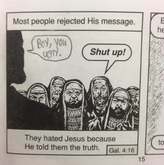 They hated jesus meme