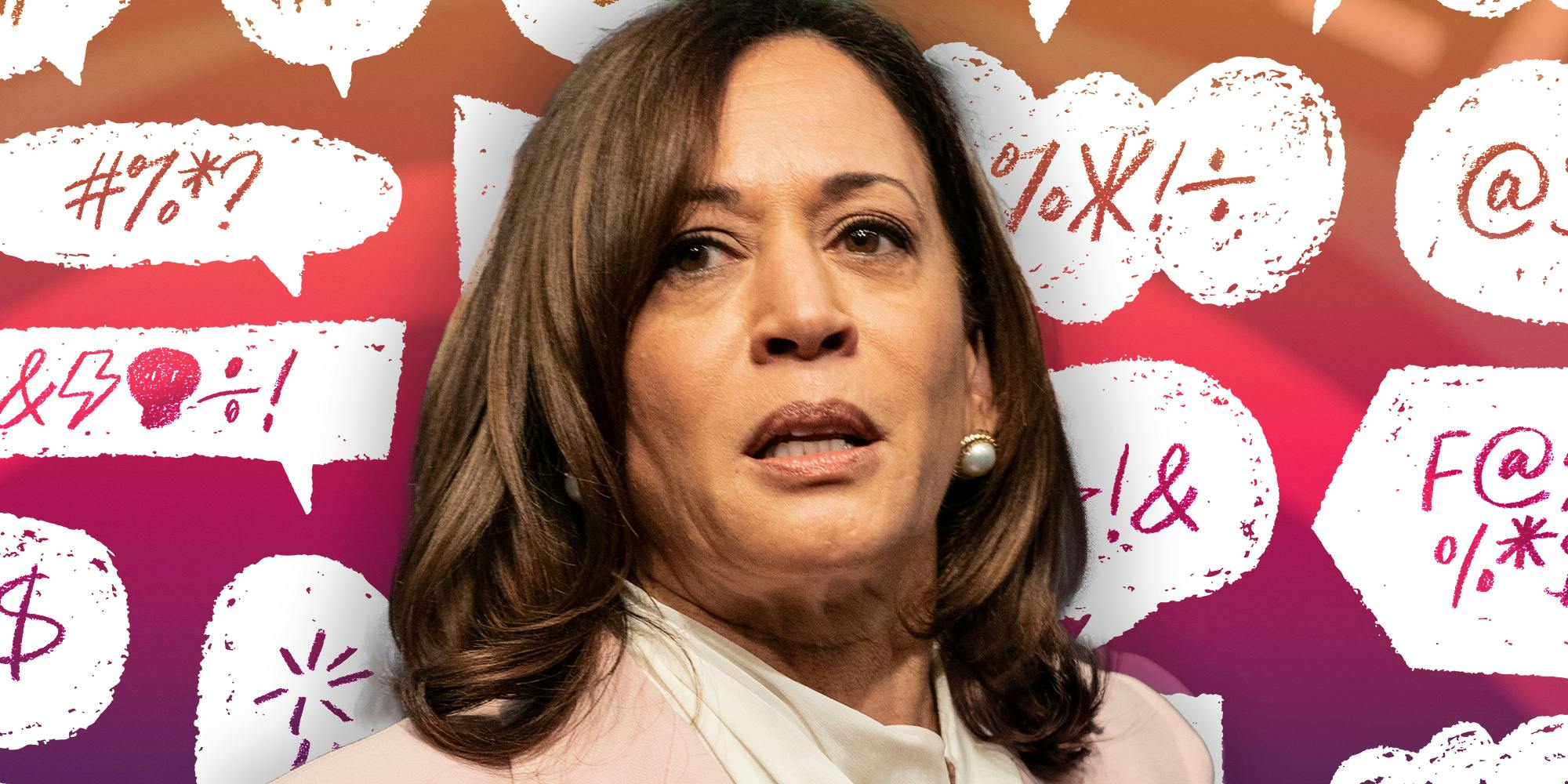 Kamala Harris faces slew of sexist monikers as right-wing ratchets up attacks