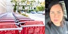A row of shopping carts next to a woman looking at the camera. There is text that says 'Main Character of the Week' in a Daily Dot newsletter web_crawlr font.