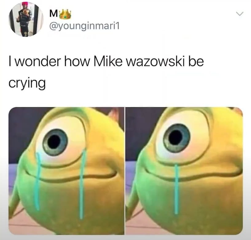 Mike Wazowski memes